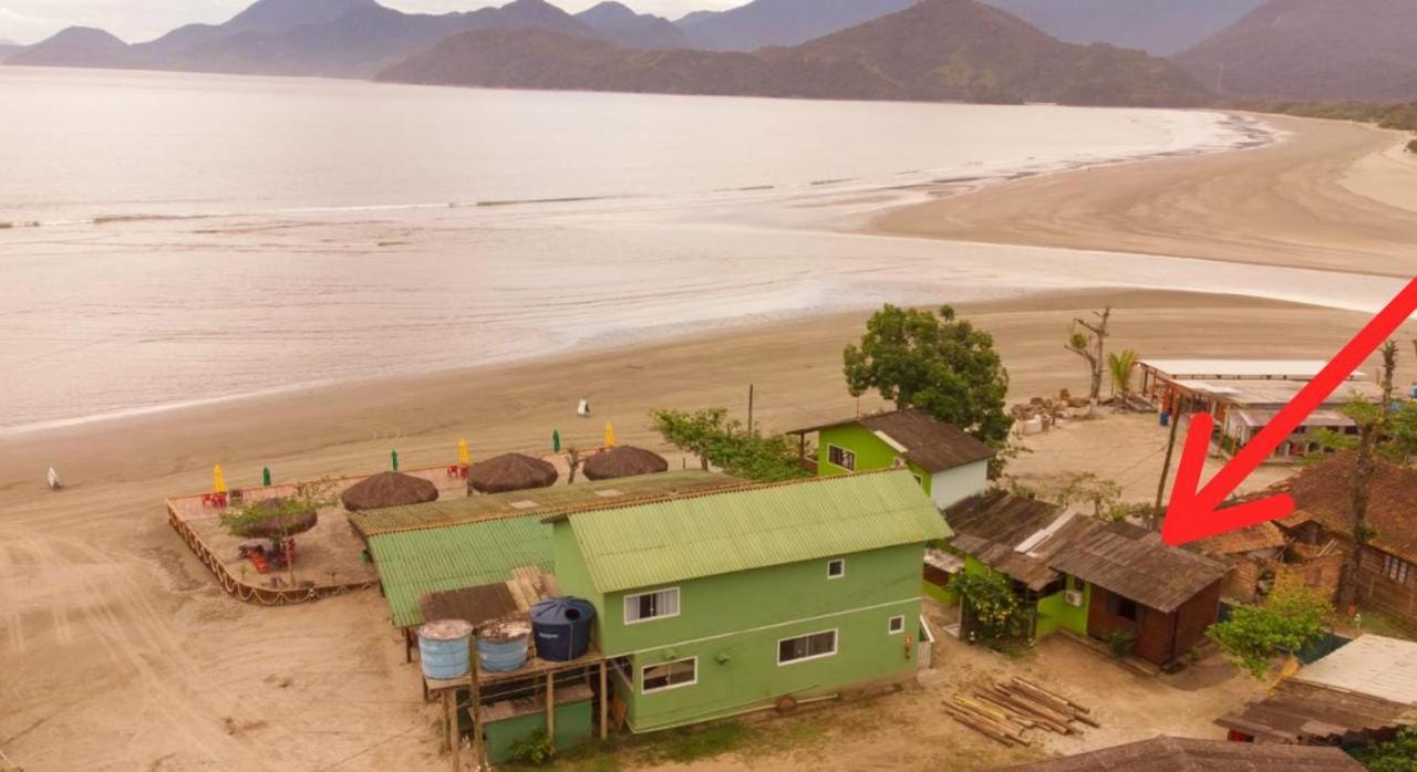 827 Chale Pe Na Areia, Completo Na Praia Do Estaleiro Em Ubatuba - 1 Dormitorio, 1 Banheiro, 1 Vaga De Garagem Exterior photo